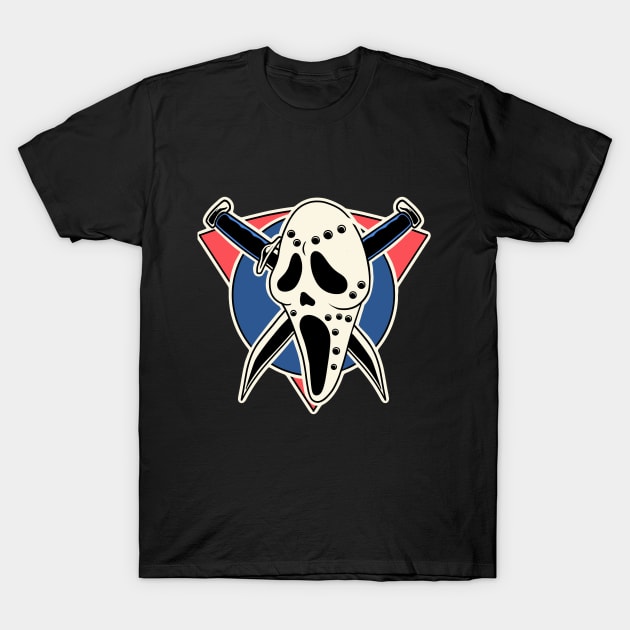 Slasher Ducks T-Shirt by nazumouse